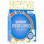 SUNDAY Perfumed Стиральный порошок универсальный парфюмированный 3кг
